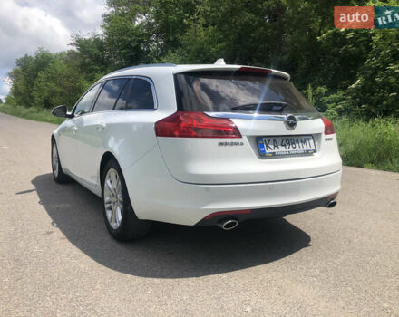 Белый Опель Инсигния, объемом двигателя 2 л и пробегом 219 тыс. км за 7950 $, фото 21 на Automoto.ua
