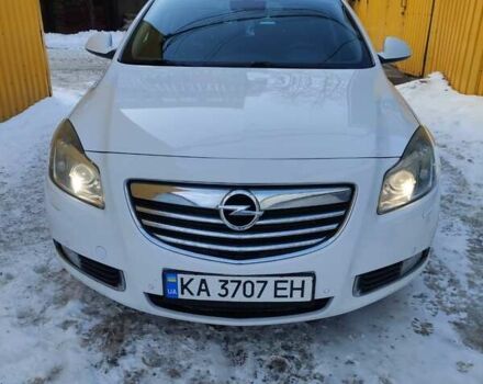 Белый Опель Инсигния, объемом двигателя 1.96 л и пробегом 302 тыс. км за 9500 $, фото 11 на Automoto.ua
