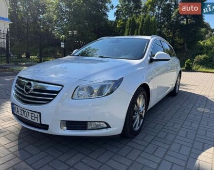 Білий Опель Інсігнія, об'ємом двигуна 2 л та пробігом 256 тис. км за 7999 $, фото 18 на Automoto.ua