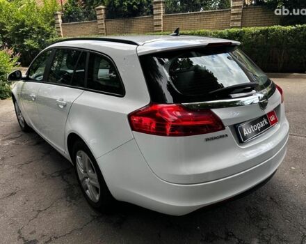 Белый Опель Инсигния, объемом двигателя 2 л и пробегом 211 тыс. км за 8590 $, фото 6 на Automoto.ua