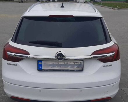 Белый Опель Инсигния, объемом двигателя 2 л и пробегом 220 тыс. км за 8600 $, фото 14 на Automoto.ua