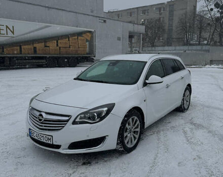 Белый Опель Инсигния, объемом двигателя 1.96 л и пробегом 192 тыс. км за 8999 $, фото 1 на Automoto.ua