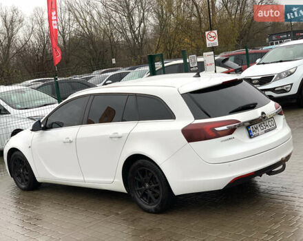 Белый Опель Инсигния, объемом двигателя 2 л и пробегом 179 тыс. км за 9399 $, фото 18 на Automoto.ua