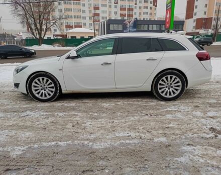 Білий Опель Інсігнія, об'ємом двигуна 2 л та пробігом 270 тис. км за 9850 $, фото 1 на Automoto.ua