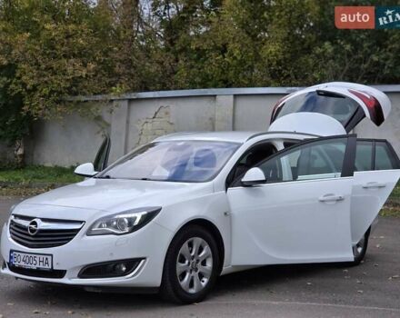 Опель Инсигния 2016 в Тернополе на Automoto.ua Белый Опель Инсигния, объемом двигателя 1.6 л и пробегом 211 тыс. км за 10500 $, фото 12 на Automoto.ua