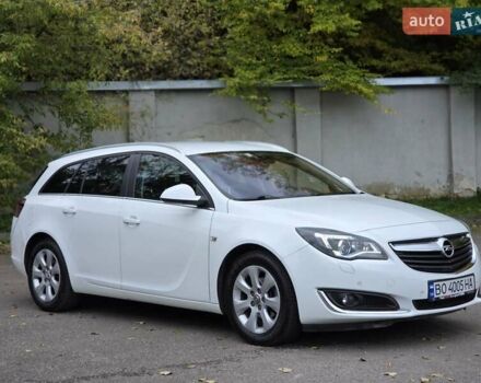 Опель Инсигния 2016 в Тернополе на Automoto.ua Белый Опель Инсигния, объемом двигателя 1.6 л и пробегом 211 тыс. км за 10500 $, фото 8 на Automoto.ua
