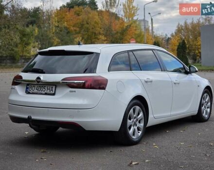 Опель Инсигния 2016 в Тернополе на Automoto.ua Белый Опель Инсигния, объемом двигателя 1.6 л и пробегом 211 тыс. км за 10500 $, фото 7 на Automoto.ua