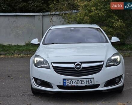Опель Инсигния 2016 в Тернополе на Automoto.ua Белый Опель Инсигния, объемом двигателя 1.6 л и пробегом 211 тыс. км за 10500 $, фото 5 на Automoto.ua