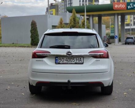 Опель Инсигния 2016 в Тернополе на Automoto.ua Белый Опель Инсигния, объемом двигателя 1.6 л и пробегом 211 тыс. км за 10500 $, фото 2 на Automoto.ua