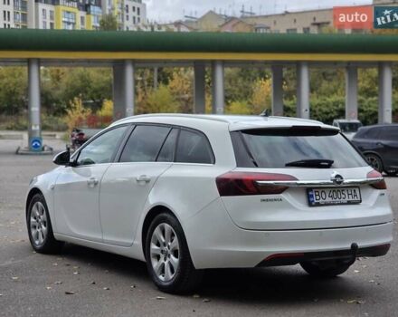 Опель Инсигния 2016 в Тернополе на Automoto.ua Белый Опель Инсигния, объемом двигателя 1.6 л и пробегом 211 тыс. км за 10500 $, фото 3 на Automoto.ua