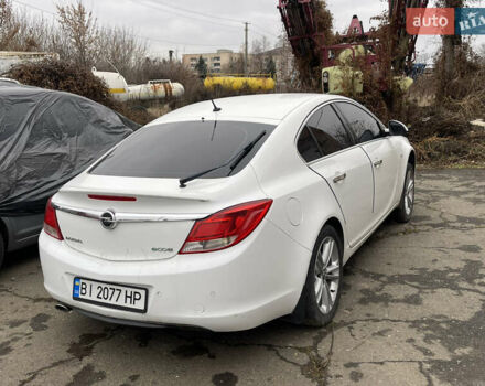 Белый Опель Инсигния, объемом двигателя 1.96 л и пробегом 100 тыс. км за 3750 $, фото 3 на Automoto.ua