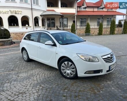 Белый Опель Инсигния, объемом двигателя 1.96 л и пробегом 236 тыс. км за 7800 $, фото 1 на Automoto.ua