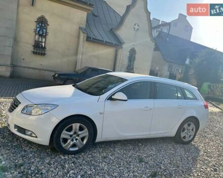 Білий Опель Інсігнія, об'ємом двигуна 2 л та пробігом 150 тис. км за 7200 $, фото 1 на Automoto.ua