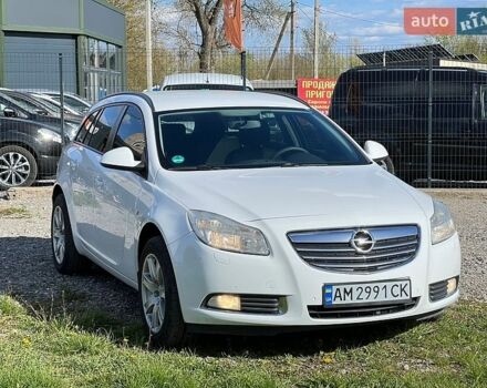Белый Опель Инсигния, объемом двигателя 1.96 л и пробегом 253 тыс. км за 8500 $, фото 1 на Automoto.ua
