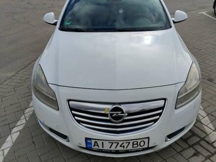 Белый Опель Инсигния, объемом двигателя 1.96 л и пробегом 287 тыс. км за 8300 $, фото 1 на Automoto.ua