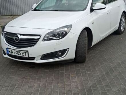 Белый Опель Инсигния, объемом двигателя 1.6 л и пробегом 202 тыс. км за 12200 $, фото 1 на Automoto.ua