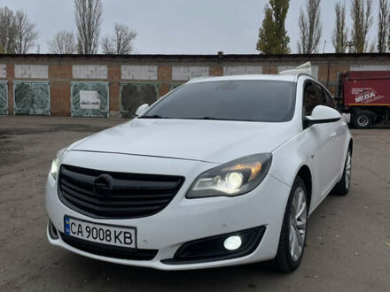 Белый Опель Инсигния, объемом двигателя 1.6 л и пробегом 214 тыс. км за 11300 $, фото 1 на Automoto.ua