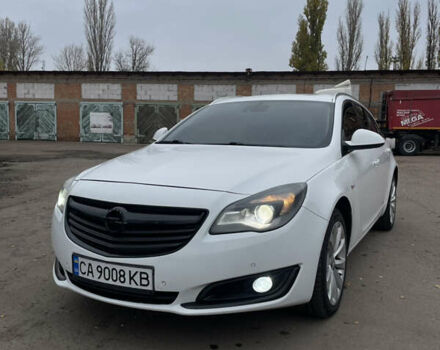 Белый Опель Инсигния, объемом двигателя 1.6 л и пробегом 214 тыс. км за 11300 $, фото 1 на Automoto.ua