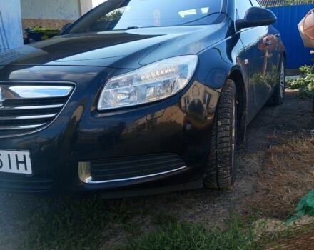 Чорний Опель Інсігнія, об'ємом двигуна 2 л та пробігом 190 тис. км за 7200 $, фото 4 на Automoto.ua