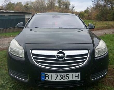 Опель Інсігнія 2009 у Гадяче на Automoto.ua Чорний Опель Інсігнія, об'ємом двигуна 2 л та пробігом 190 тис. км за 7200 $, фото 3 на Automoto.ua