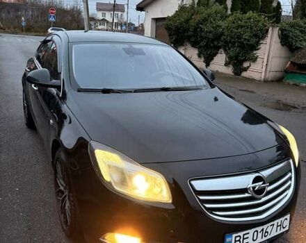 Черный Опель Инсигния, объемом двигателя 2 л и пробегом 209 тыс. км за 8200 $, фото 4 на Automoto.ua