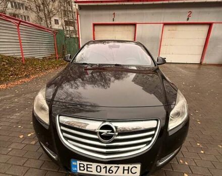 Черный Опель Инсигния, объемом двигателя 2 л и пробегом 209 тыс. км за 8200 $, фото 1 на Automoto.ua