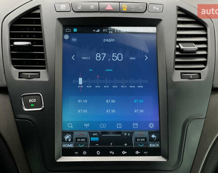 Чорний Опель Інсігнія, об'ємом двигуна 1.36 л та пробігом 161 тис. км за 8750 $, фото 12 на Automoto.ua