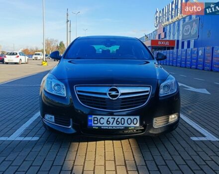Черный Опель Инсигния, объемом двигателя 2 л и пробегом 253 тыс. км за 10400 $, фото 1 на Automoto.ua
