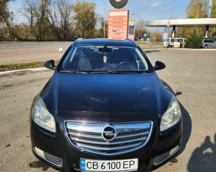 Черный Опель Инсигния, объемом двигателя 2 л и пробегом 298 тыс. км за 6900 $, фото 2 на Automoto.ua