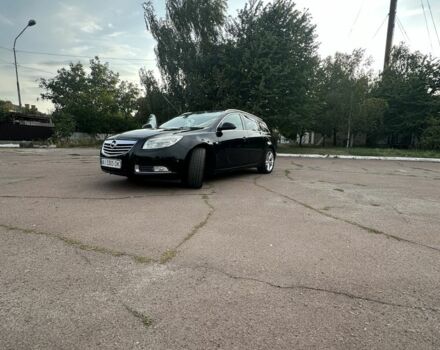 Черный Опель Инсигния, объемом двигателя 2 л и пробегом 267 тыс. км за 6300 $, фото 1 на Automoto.ua