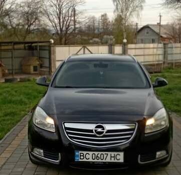 Черный Опель Инсигния, объемом двигателя 1.96 л и пробегом 238 тыс. км за 8900 $, фото 10 на Automoto.ua
