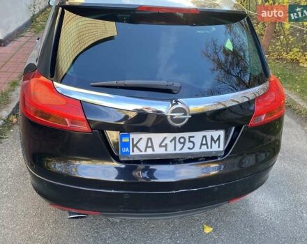 Черный Опель Инсигния, объемом двигателя 1.96 л и пробегом 208 тыс. км за 7750 $, фото 12 на Automoto.ua