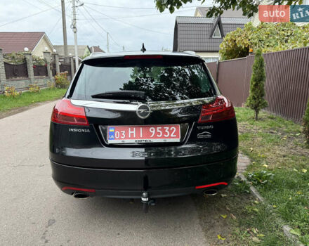 Черный Опель Инсигния, объемом двигателя 1.6 л и пробегом 204 тыс. км за 8300 $, фото 5 на Automoto.ua