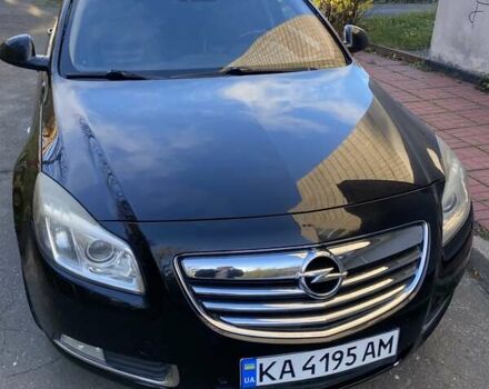 Черный Опель Инсигния, объемом двигателя 1.96 л и пробегом 208 тыс. км за 7750 $, фото 1 на Automoto.ua