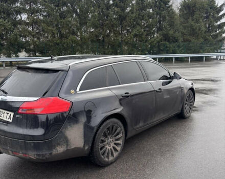 Черный Опель Инсигния, объемом двигателя 2 л и пробегом 265 тыс. км за 7250 $, фото 7 на Automoto.ua