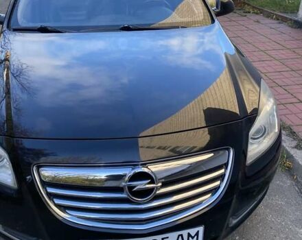 Черный Опель Инсигния, объемом двигателя 1.96 л и пробегом 208 тыс. км за 7750 $, фото 2 на Automoto.ua