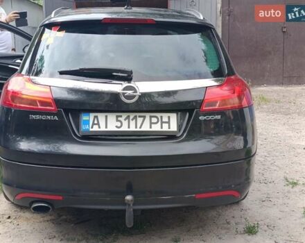 Черный Опель Инсигния, объемом двигателя 1.96 л и пробегом 236 тыс. км за 7500 $, фото 4 на Automoto.ua