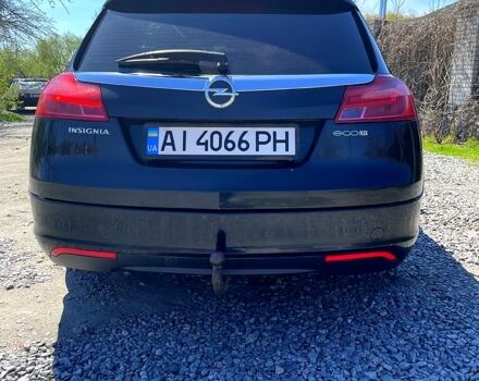 Черный Опель Инсигния, объемом двигателя 2 л и пробегом 280 тыс. км за 6500 $, фото 2 на Automoto.ua