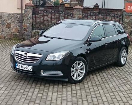 Черный Опель Инсигния, объемом двигателя 2 л и пробегом 215 тыс. км за 7250 $, фото 10 на Automoto.ua