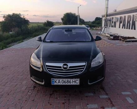 Чорний Опель Інсігнія, об'ємом двигуна 2 л та пробігом 242 тис. км за 6500 $, фото 3 на Automoto.ua