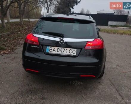 Черный Опель Инсигния, объемом двигателя 2 л и пробегом 265 тыс. км за 5750 $, фото 9 на Automoto.ua