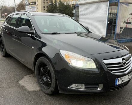 Черный Опель Инсигния, объемом двигателя 2 л и пробегом 100 тыс. км за 3450 $, фото 3 на Automoto.ua