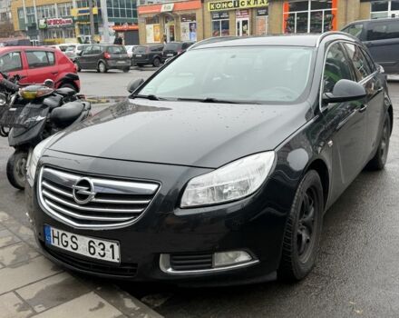 Черный Опель Инсигния, объемом двигателя 2 л и пробегом 100 тыс. км за 3450 $, фото 2 на Automoto.ua