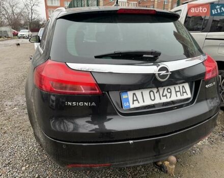Черный Опель Инсигния, объемом двигателя 1.96 л и пробегом 263 тыс. км за 6500 $, фото 4 на Automoto.ua