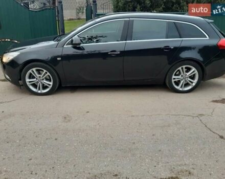 Чорний Опель Інсігнія, об'ємом двигуна 2 л та пробігом 214 тис. км за 12000 $, фото 3 на Automoto.ua