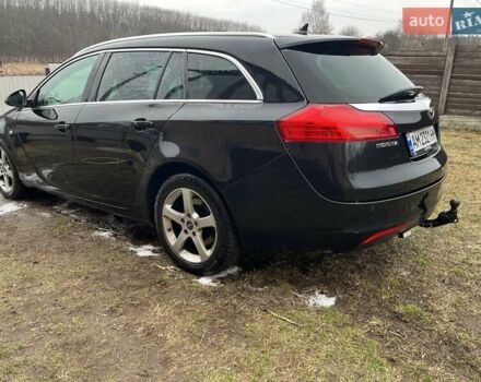 Черный Опель Инсигния, объемом двигателя 1.96 л и пробегом 232 тыс. км за 8000 $, фото 3 на Automoto.ua