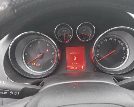 Чорний Опель Інсігнія, об'ємом двигуна 2 л та пробігом 189 тис. км за 7535 $, фото 1 на Automoto.ua