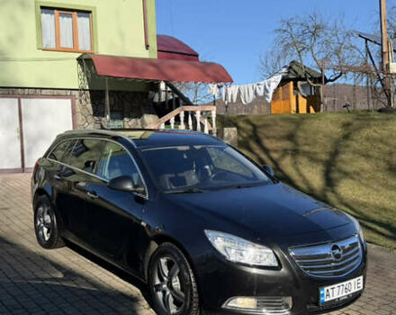 Черный Опель Инсигния, объемом двигателя 1.96 л и пробегом 290 тыс. км за 7950 $, фото 1 на Automoto.ua