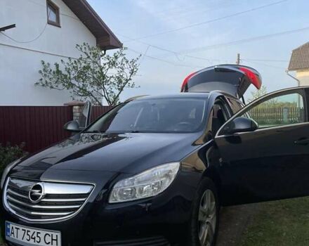 Черный Опель Инсигния, объемом двигателя 1.96 л и пробегом 235 тыс. км за 7900 $, фото 1 на Automoto.ua