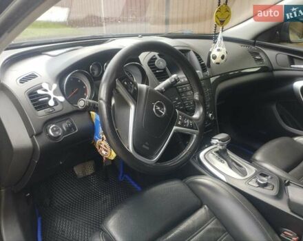 Чорний Опель Інсігнія, об'ємом двигуна 2 л та пробігом 264 тис. км за 8700 $, фото 7 на Automoto.ua